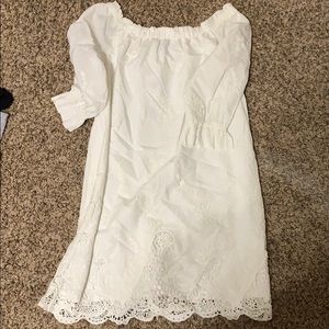 Abercrombie and Fitch White Dress